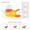 Automatic Pet Treat Dispensing Toy Duck