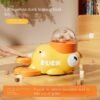 Automatic Pet Treat Dispensing Toy Duck