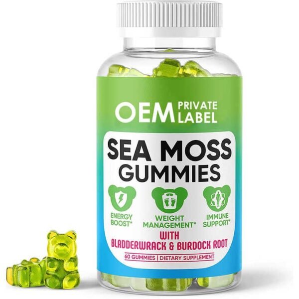 Organic Sea Moss Bladderwrack Gummies